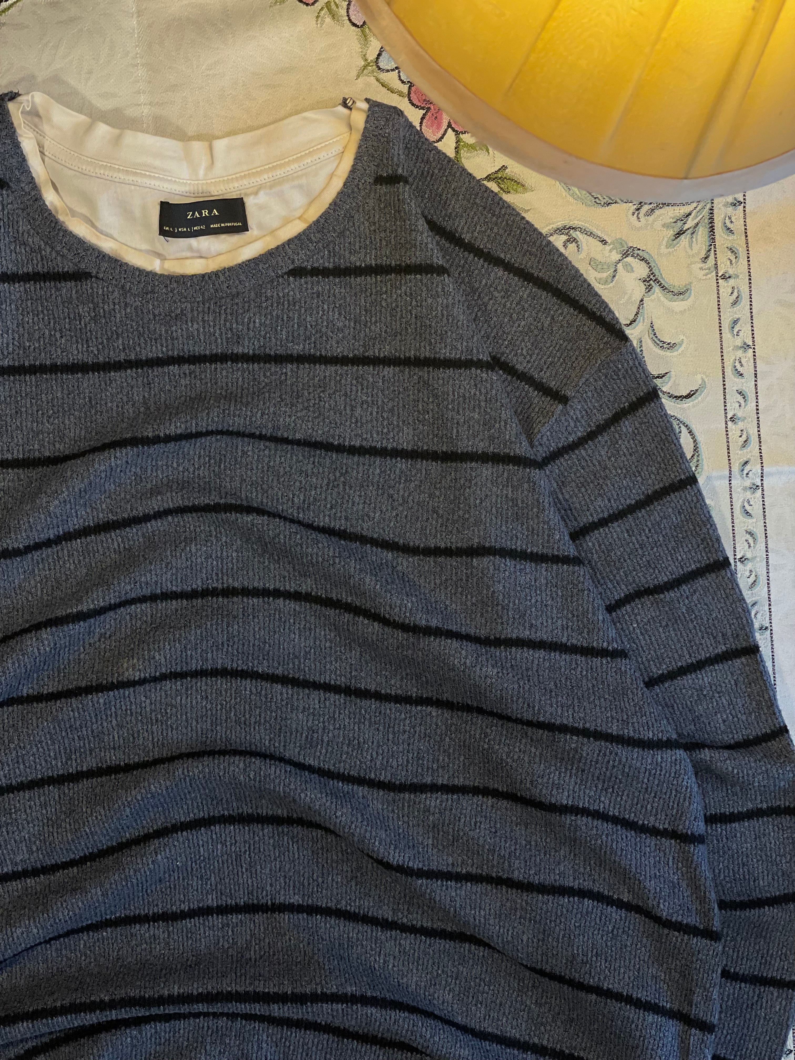 Zara ribbed pullover