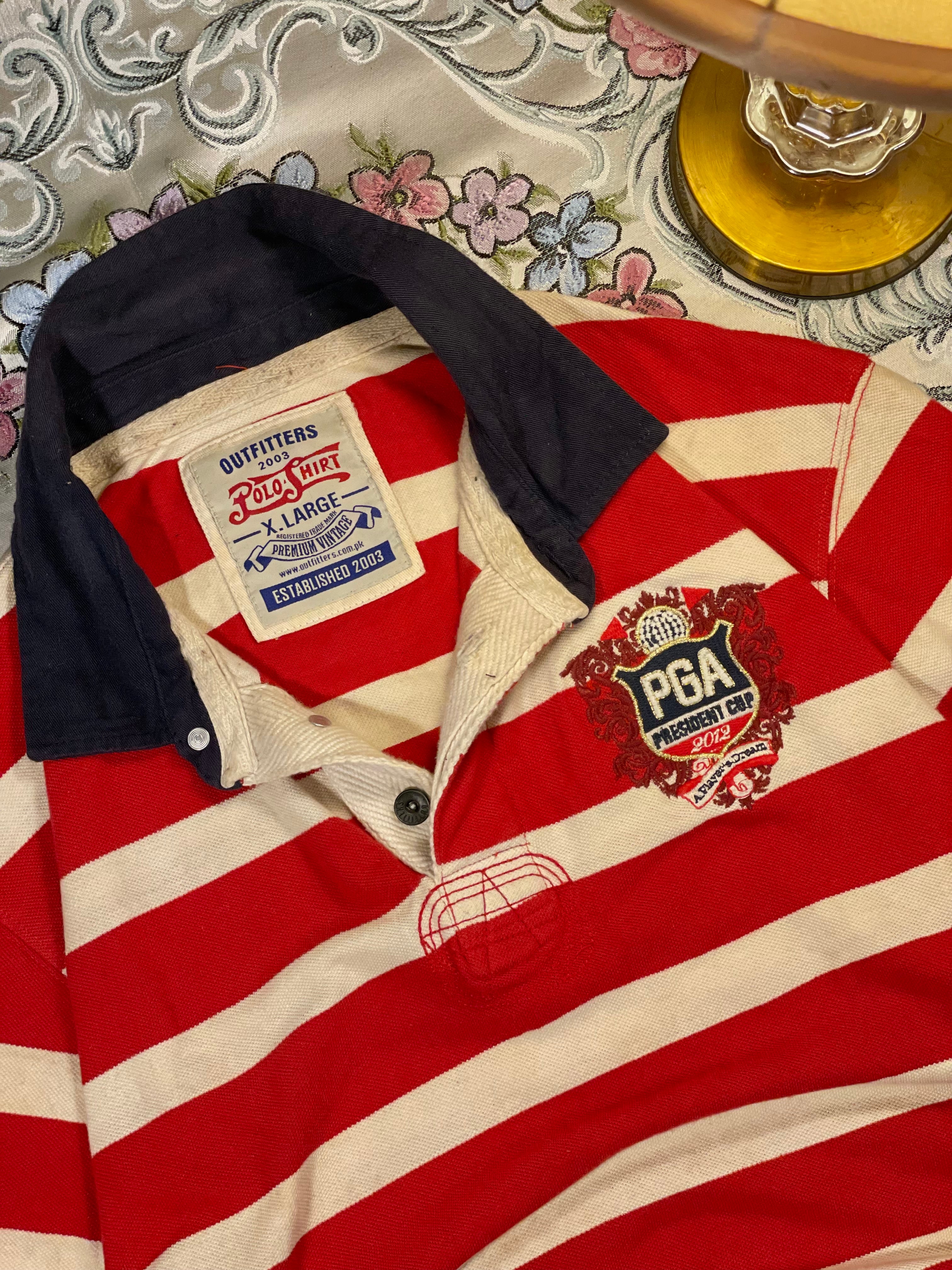 Vintage outfitters rugby polo