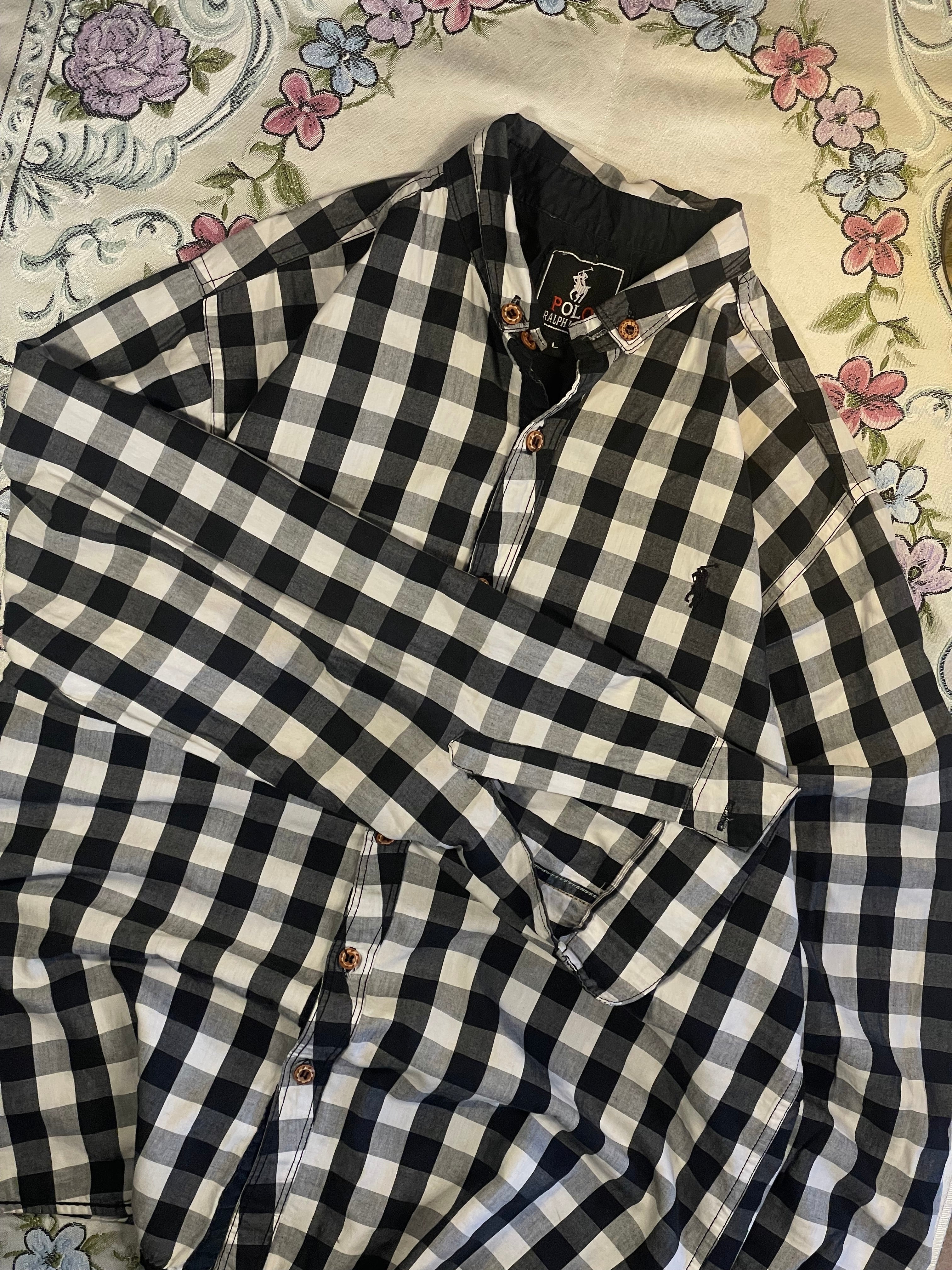 Relaxed Checkered Button Down