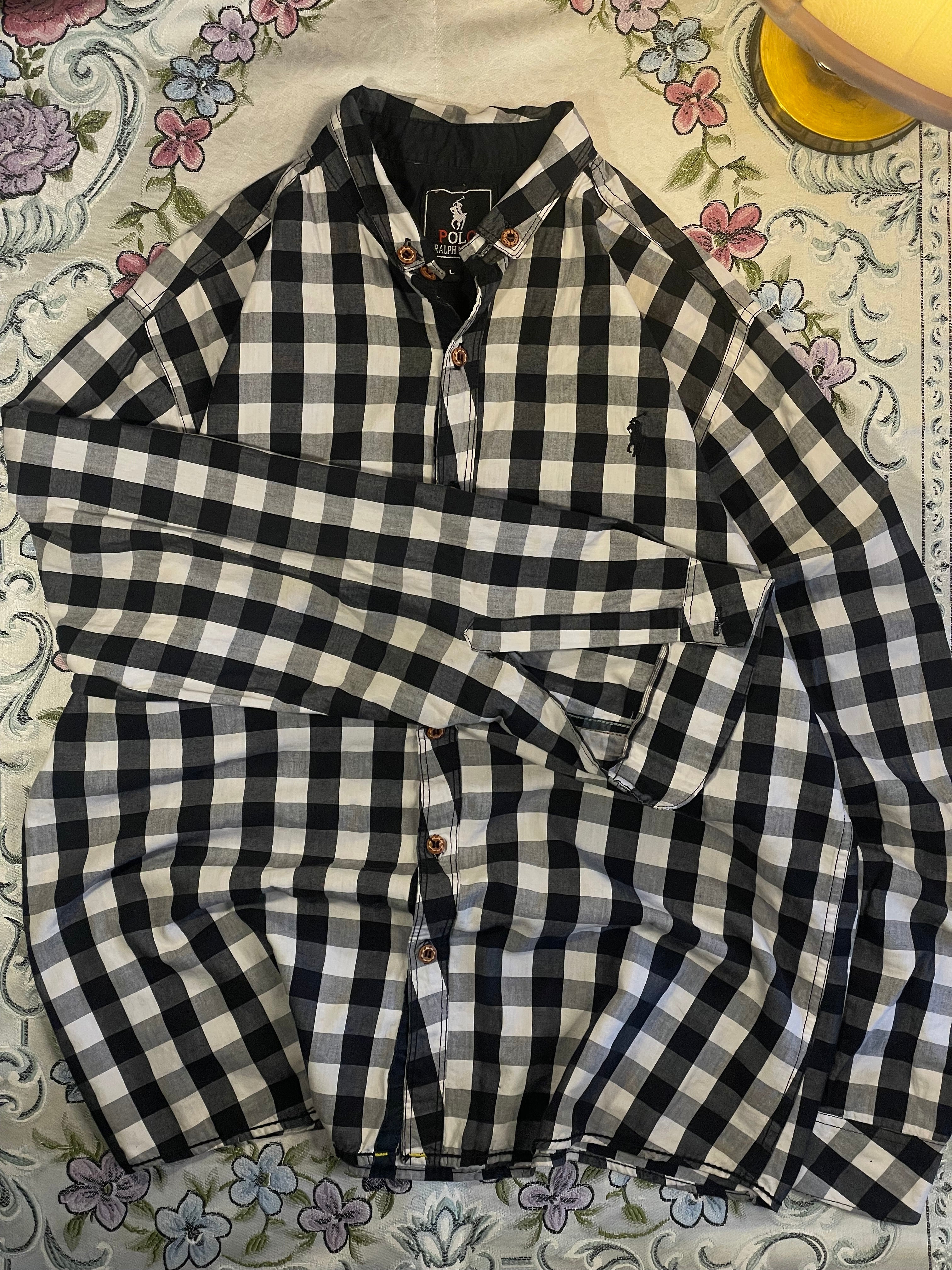 Relaxed Checkered Button Down