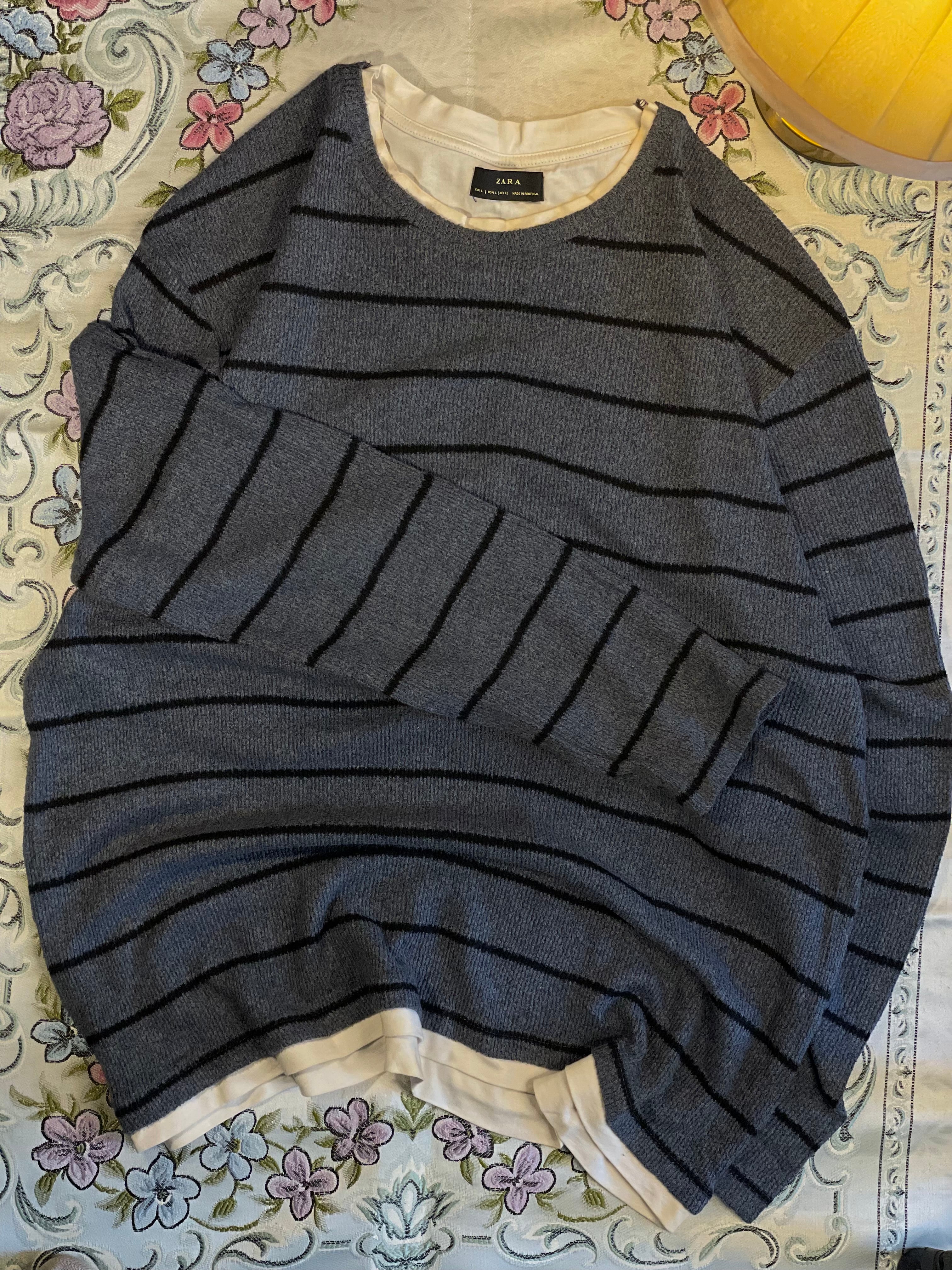 Zara ribbed pullover