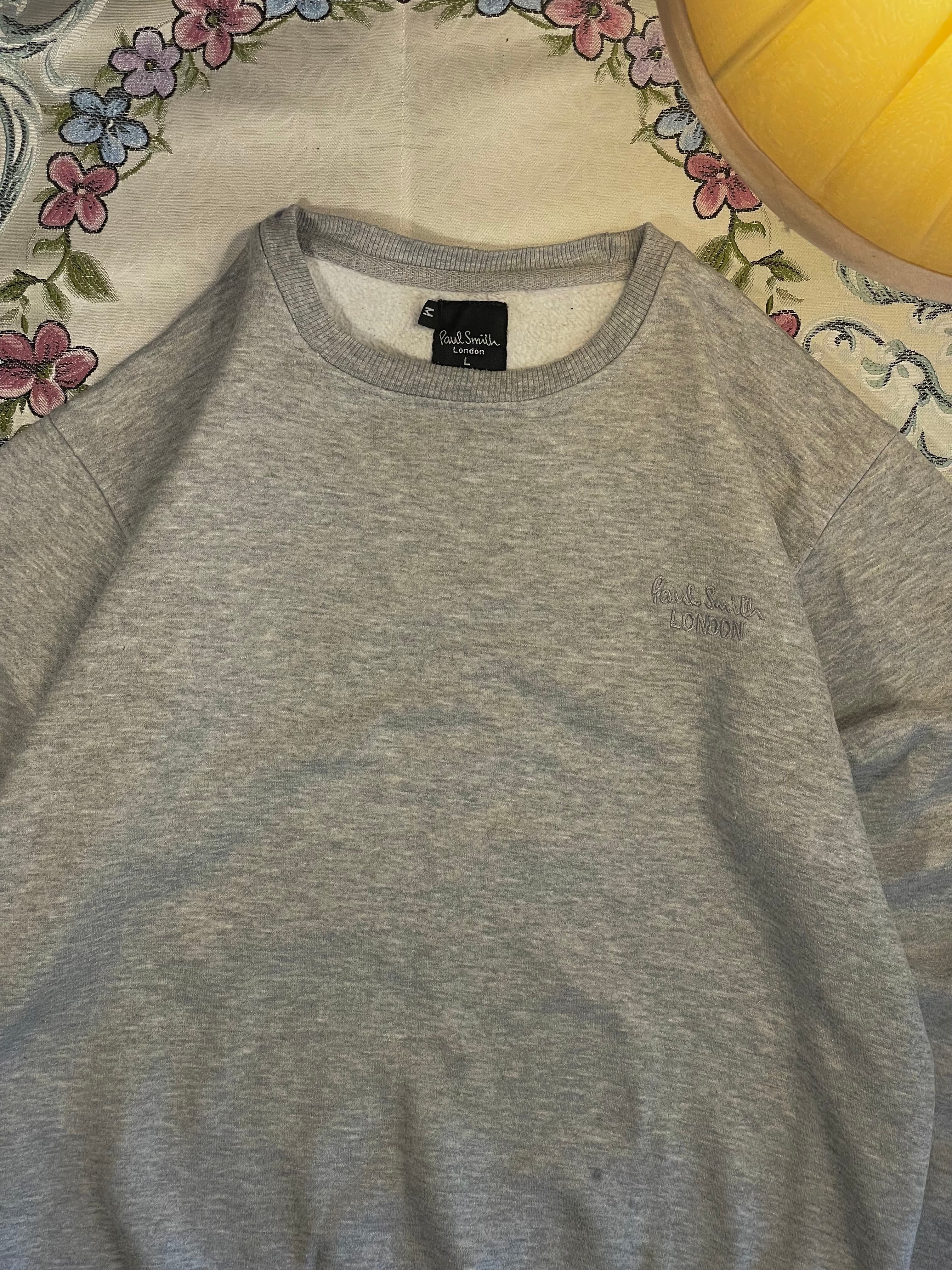 Grey Crew Neck Pullover