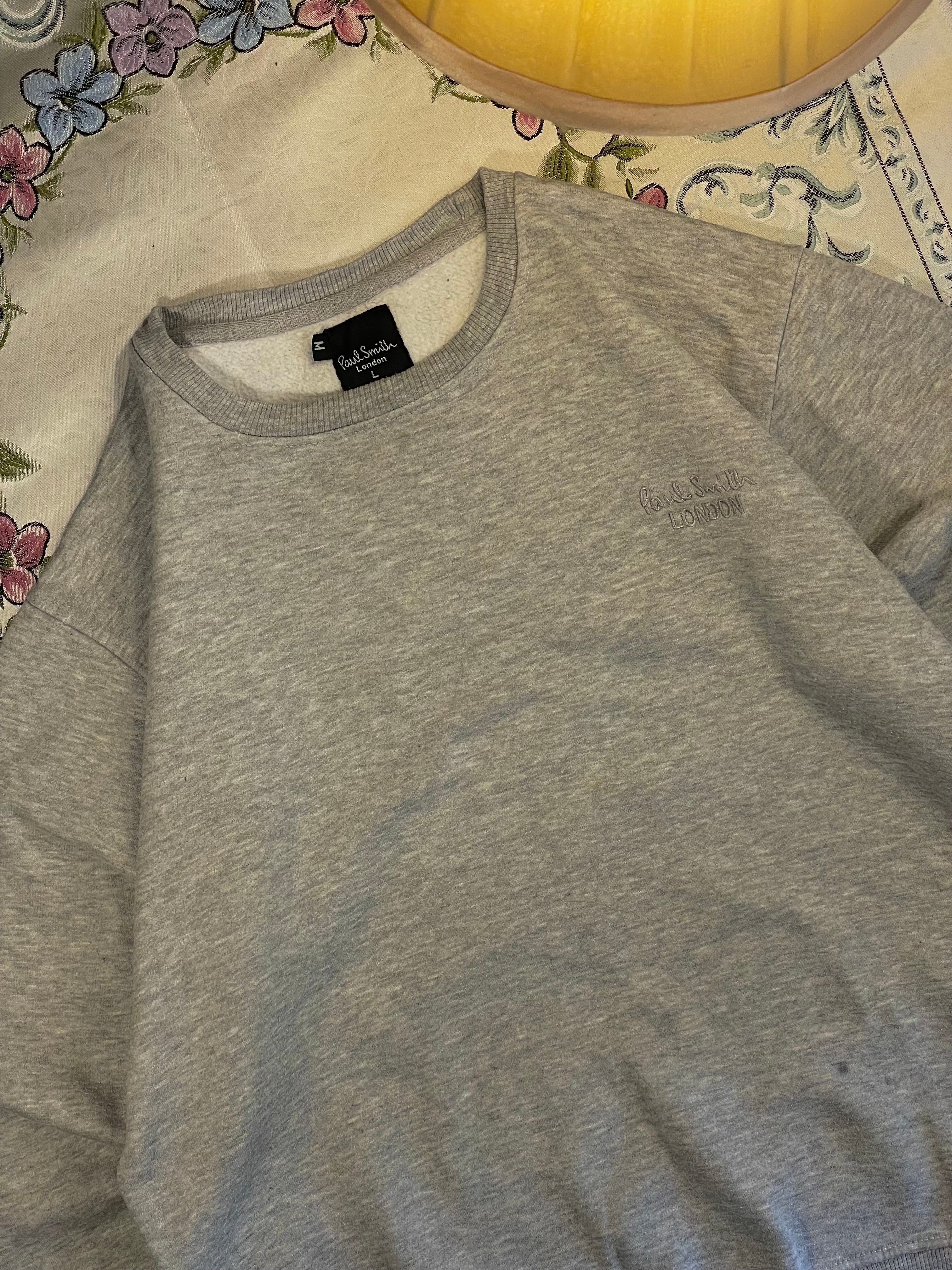 Grey Crew Neck Pullover