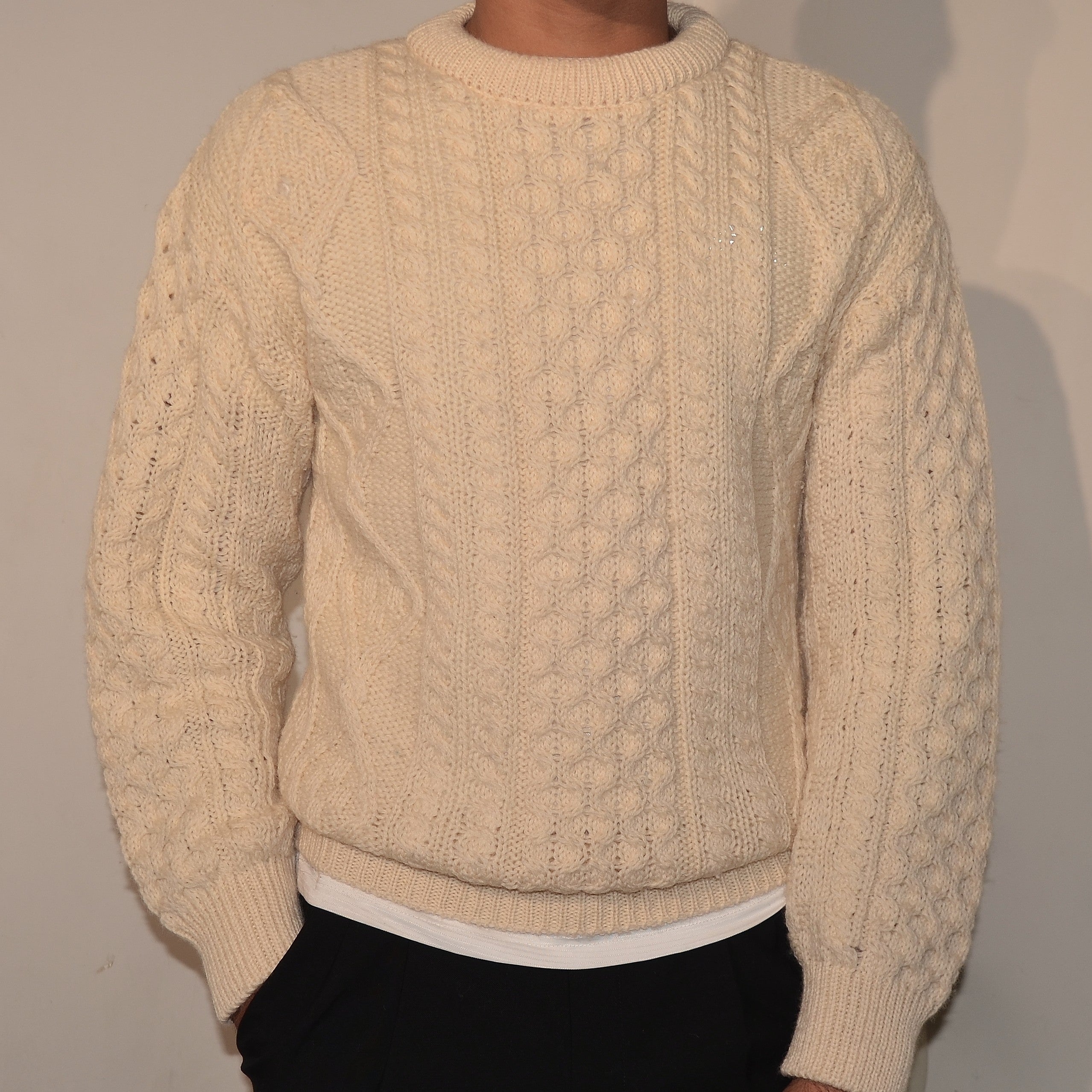 Cable Knitted Sweater