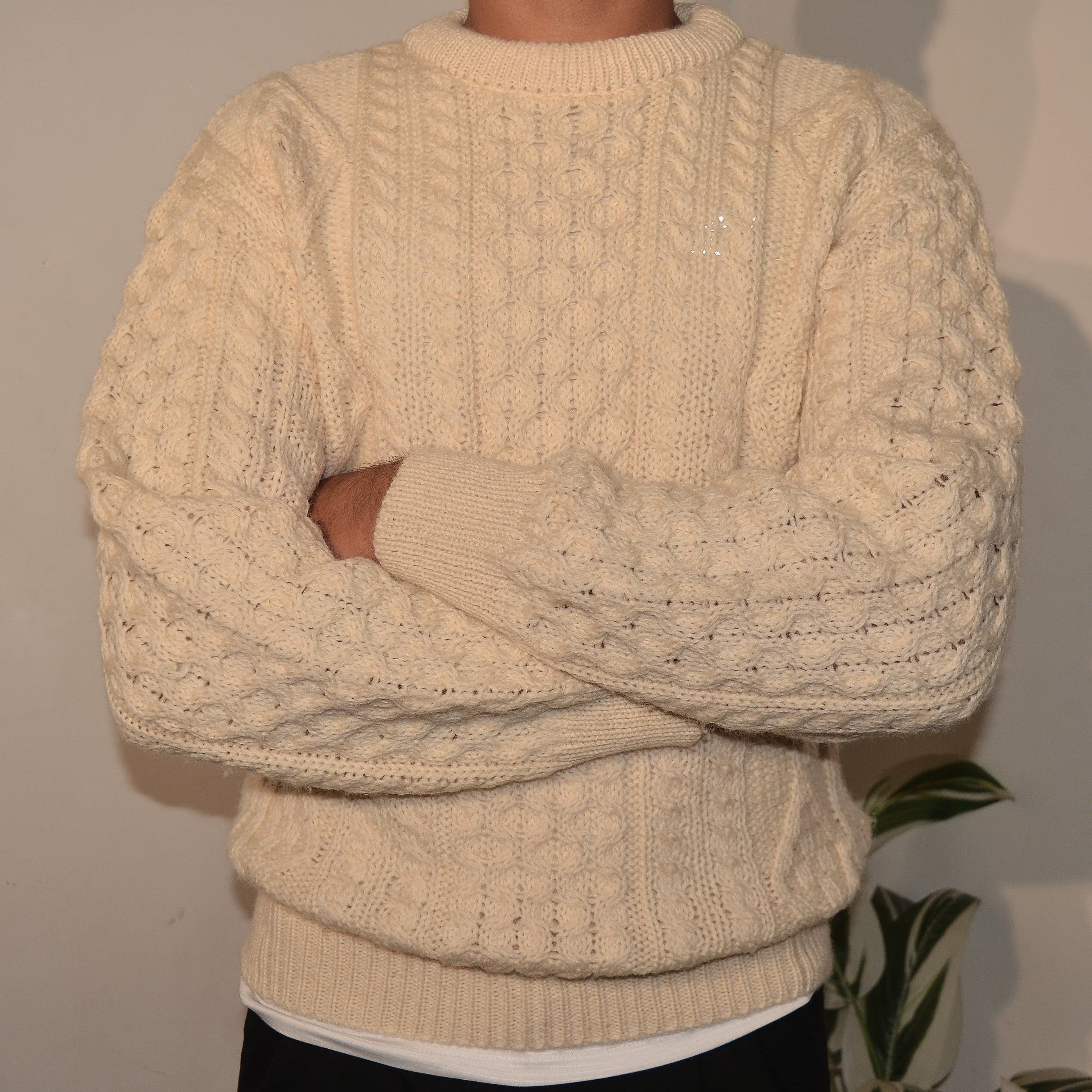 Cable Knitted Sweater