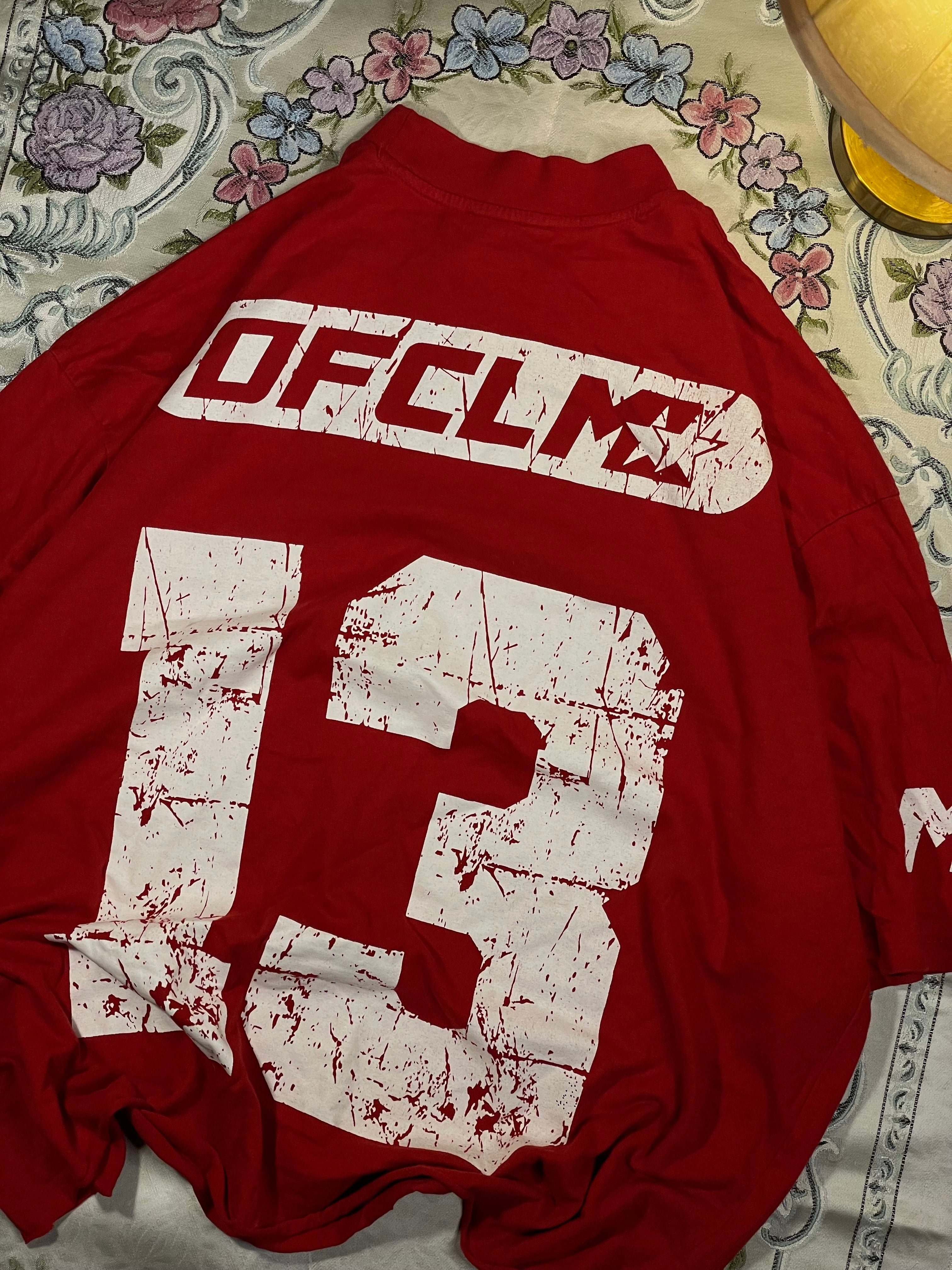 Mock Neck Graphic T-Shirt