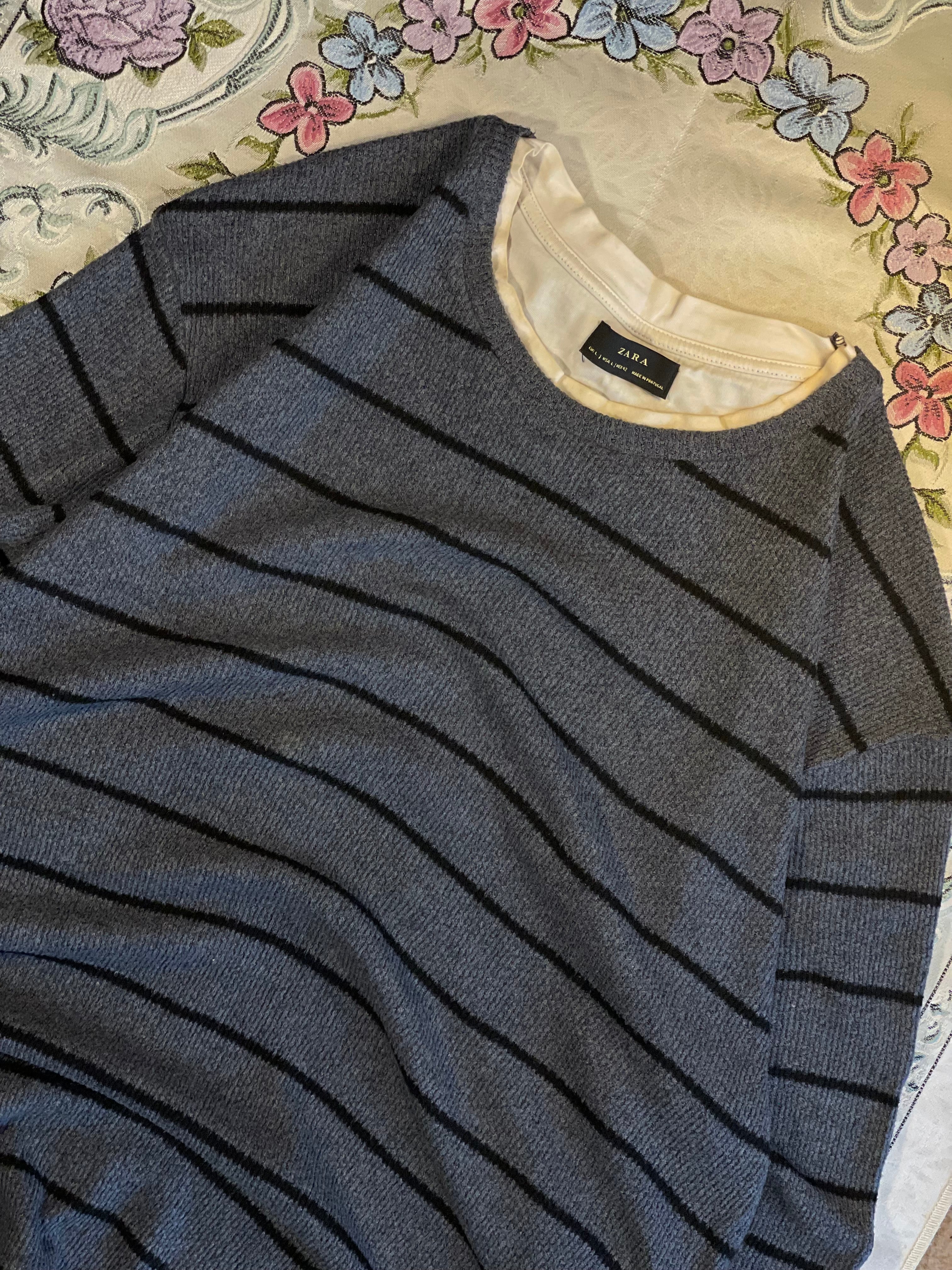 Zara ribbed pullover
