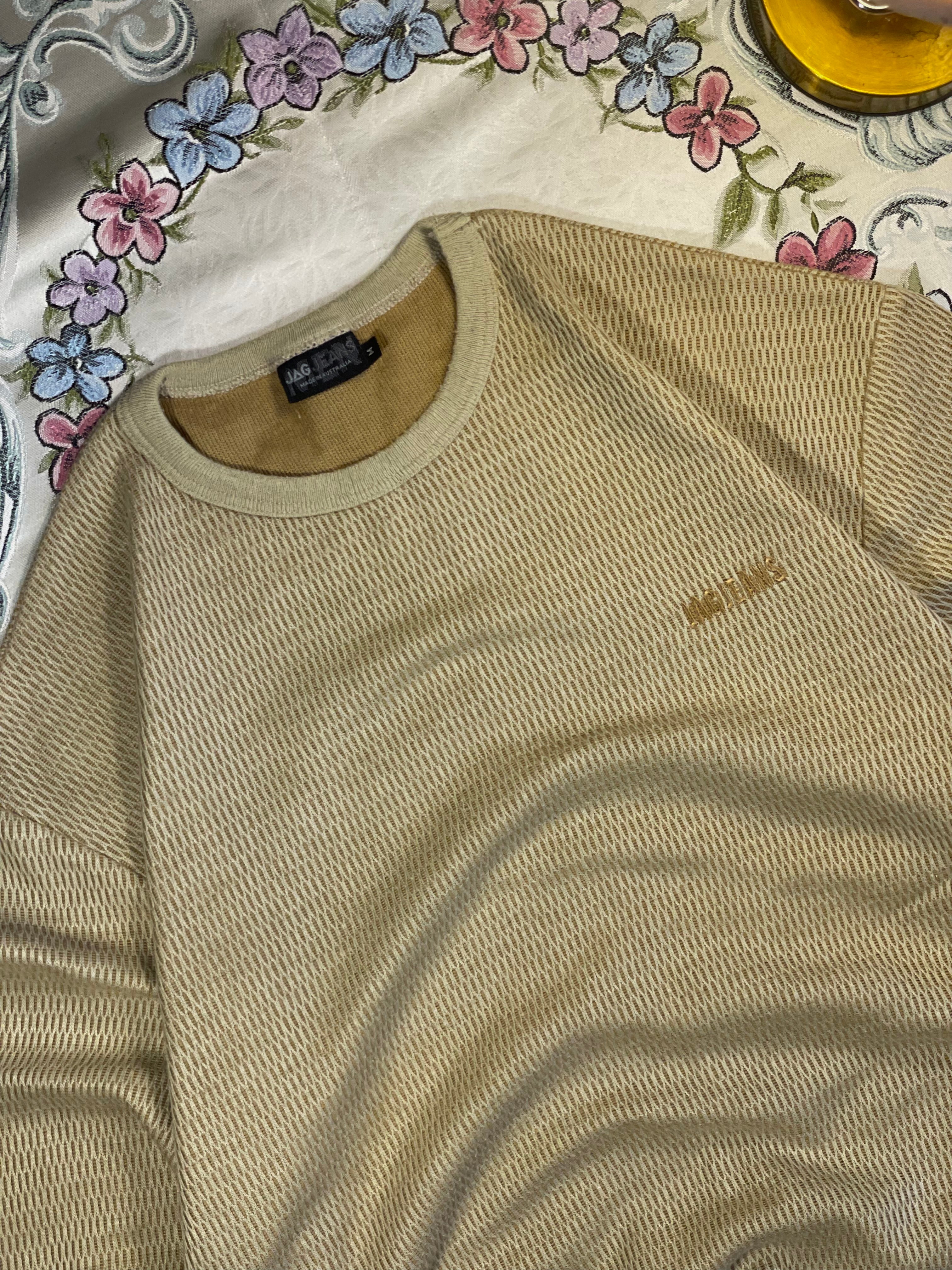 Caramel knitted jumper