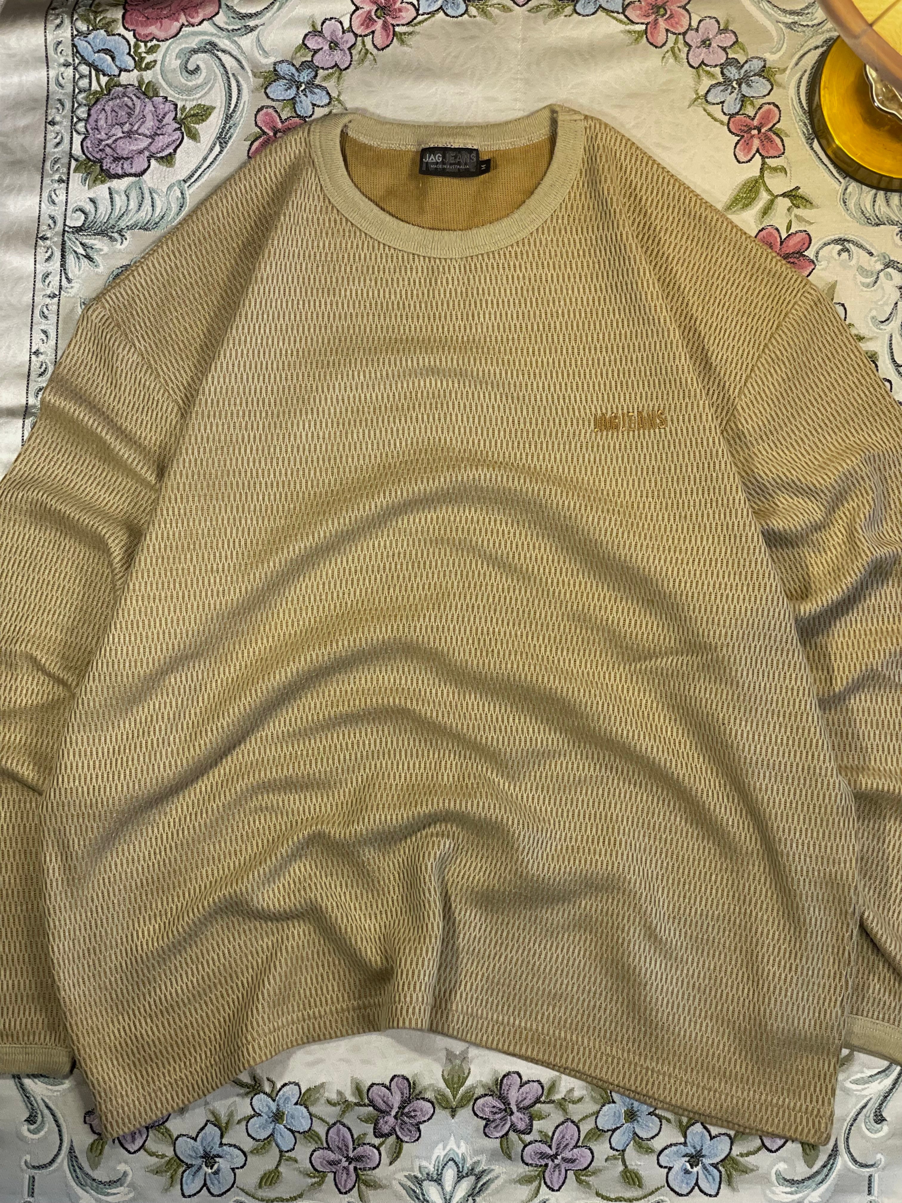 Caramel knitted jumper