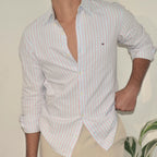 Tommy Hilfiger Stripped Button Down Shirt