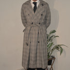 Spao Plaid Trench