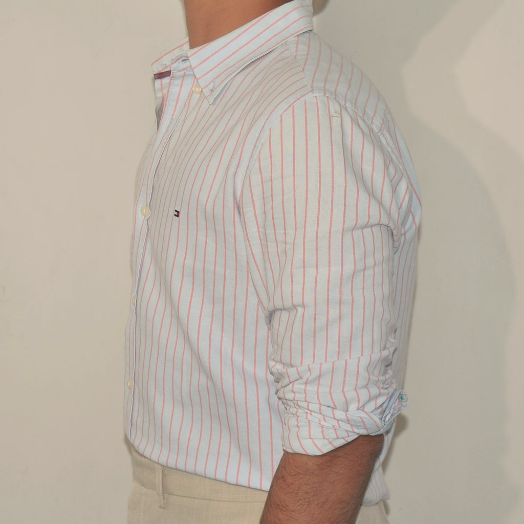 Tommy Hilfiger Stripped Button Down Shirt