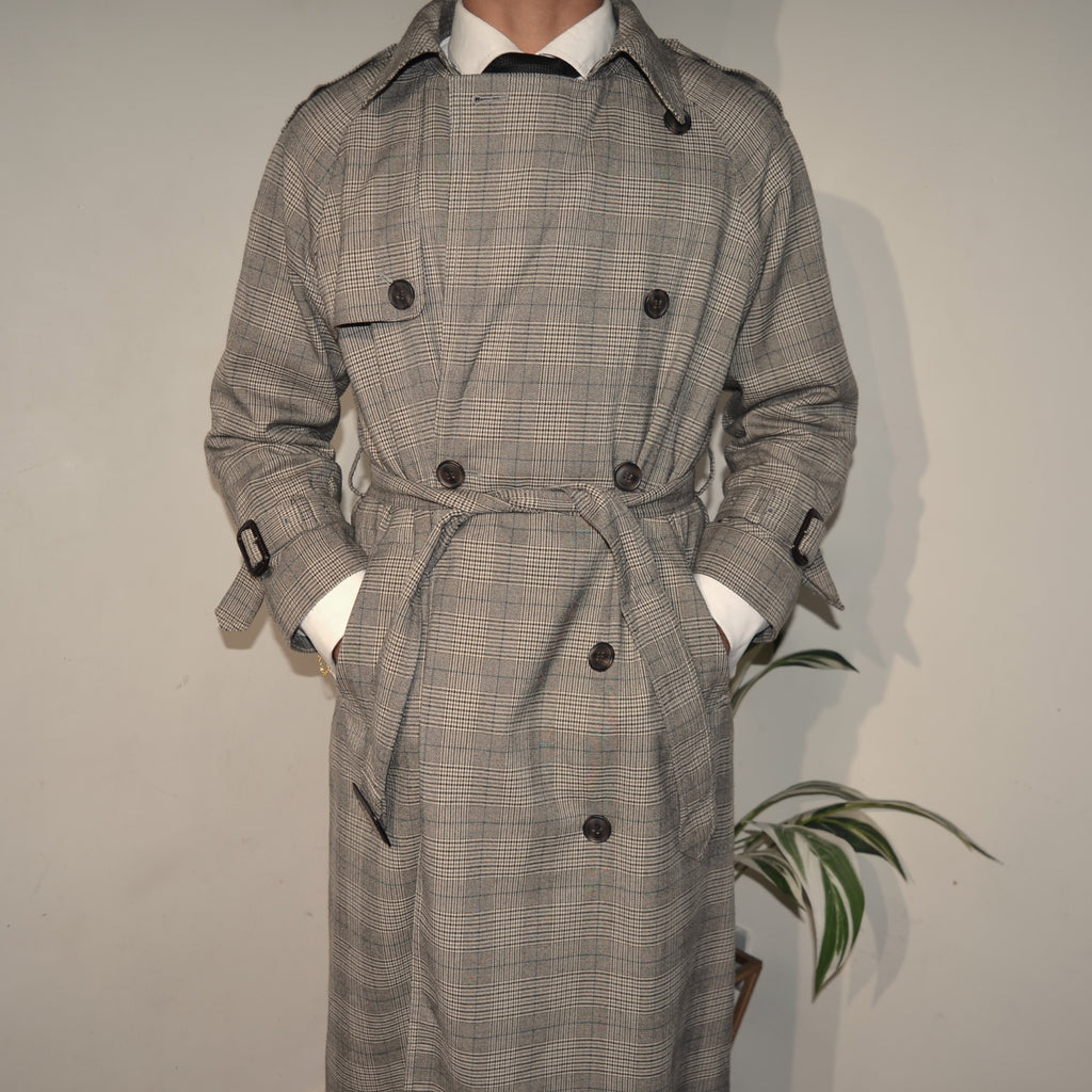 Spao Plaid Trench