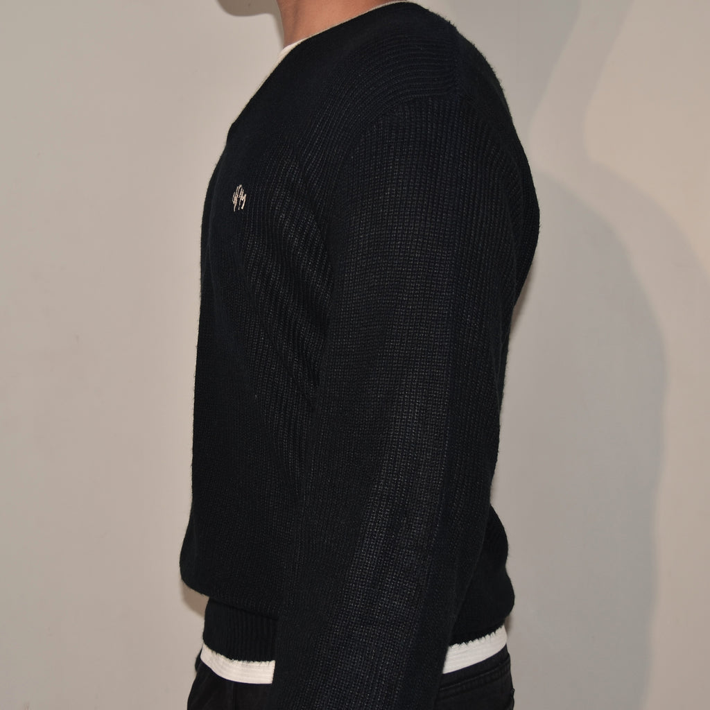 V-Neck Pullover Sweater