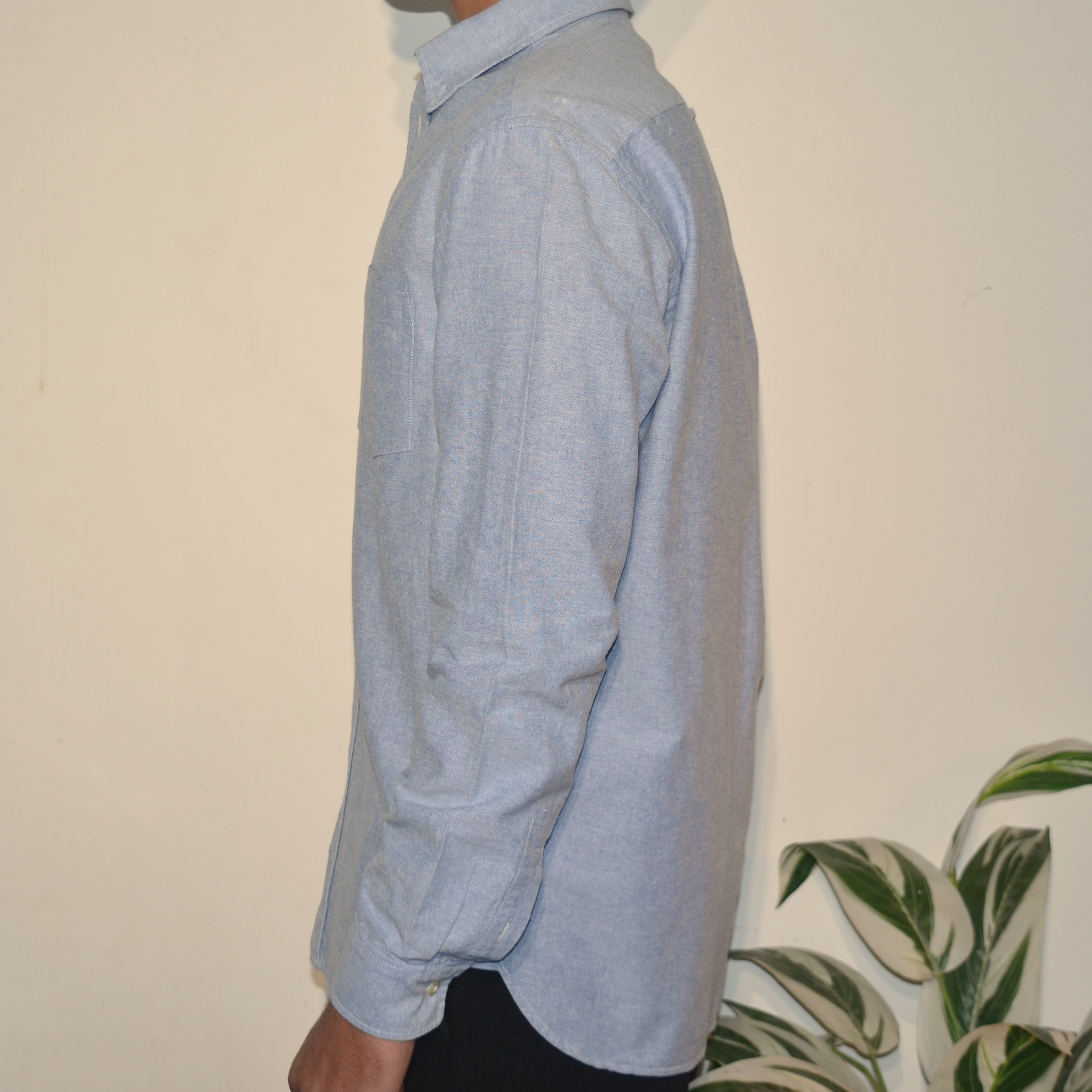 H&M Powdered Blue Button Down