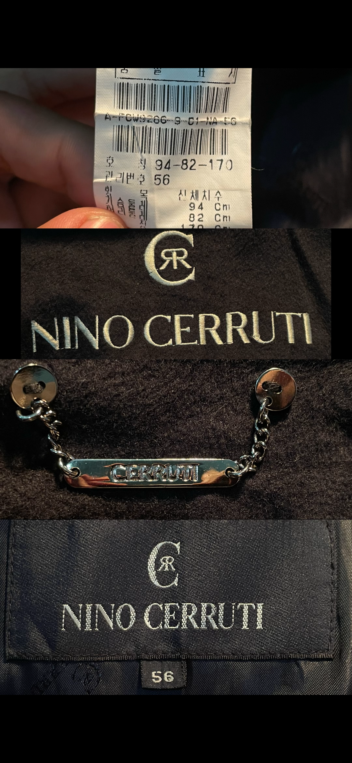 Nino Cerruti Designer Long Coat