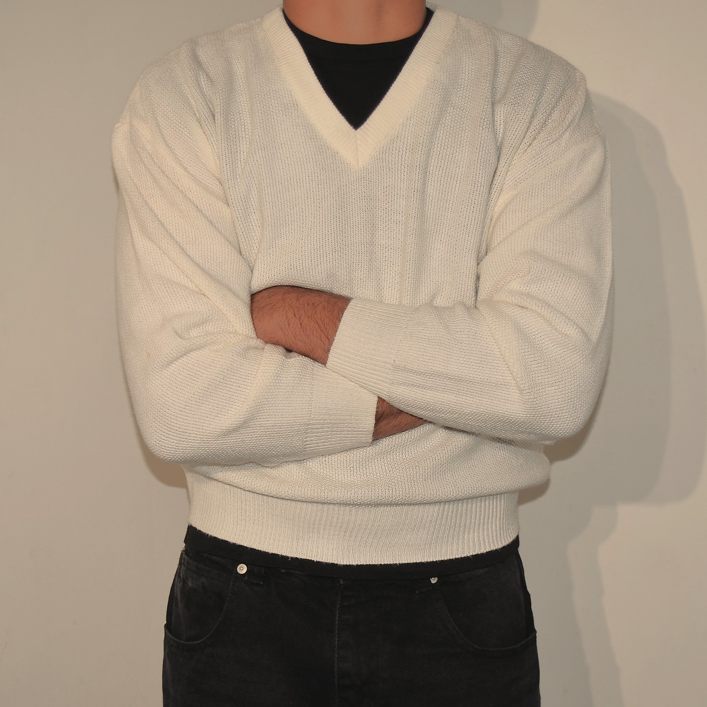 Lacoste Waffle Knit Sweater