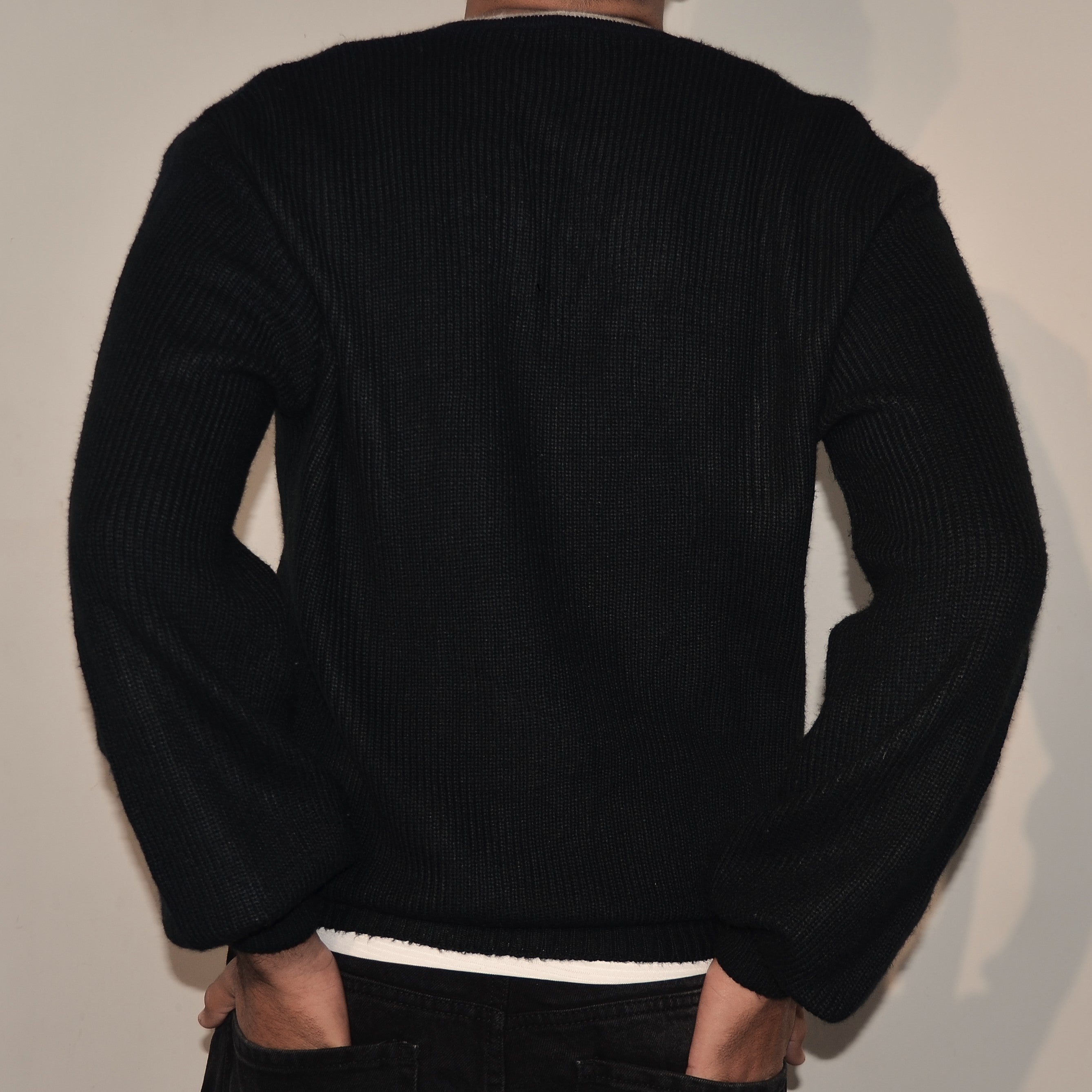 V-Neck Pullover Sweater