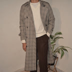 Spao Plaid Trench